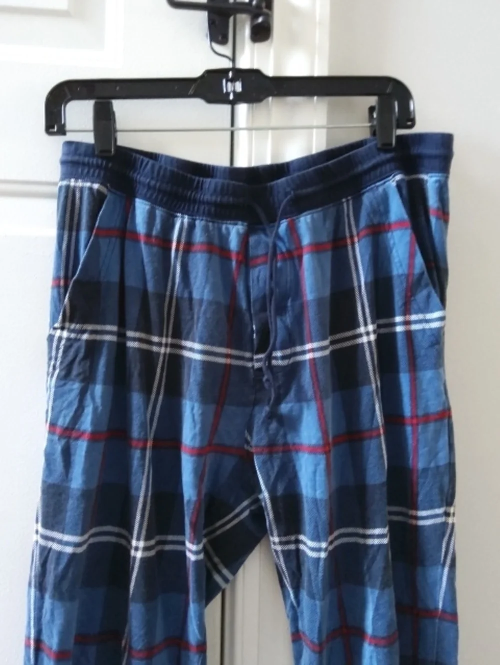 J. Crew Blue Plaid Pajama Pants
